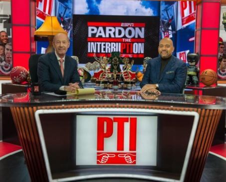 Sheryl Wilbon husband Michael Wilbon with Tony Kornheiser in Pardon the Interruption.